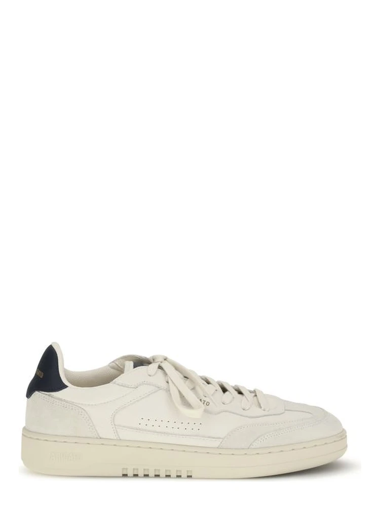 White Calf Leather Bos Taurus Athletic Sneakers
