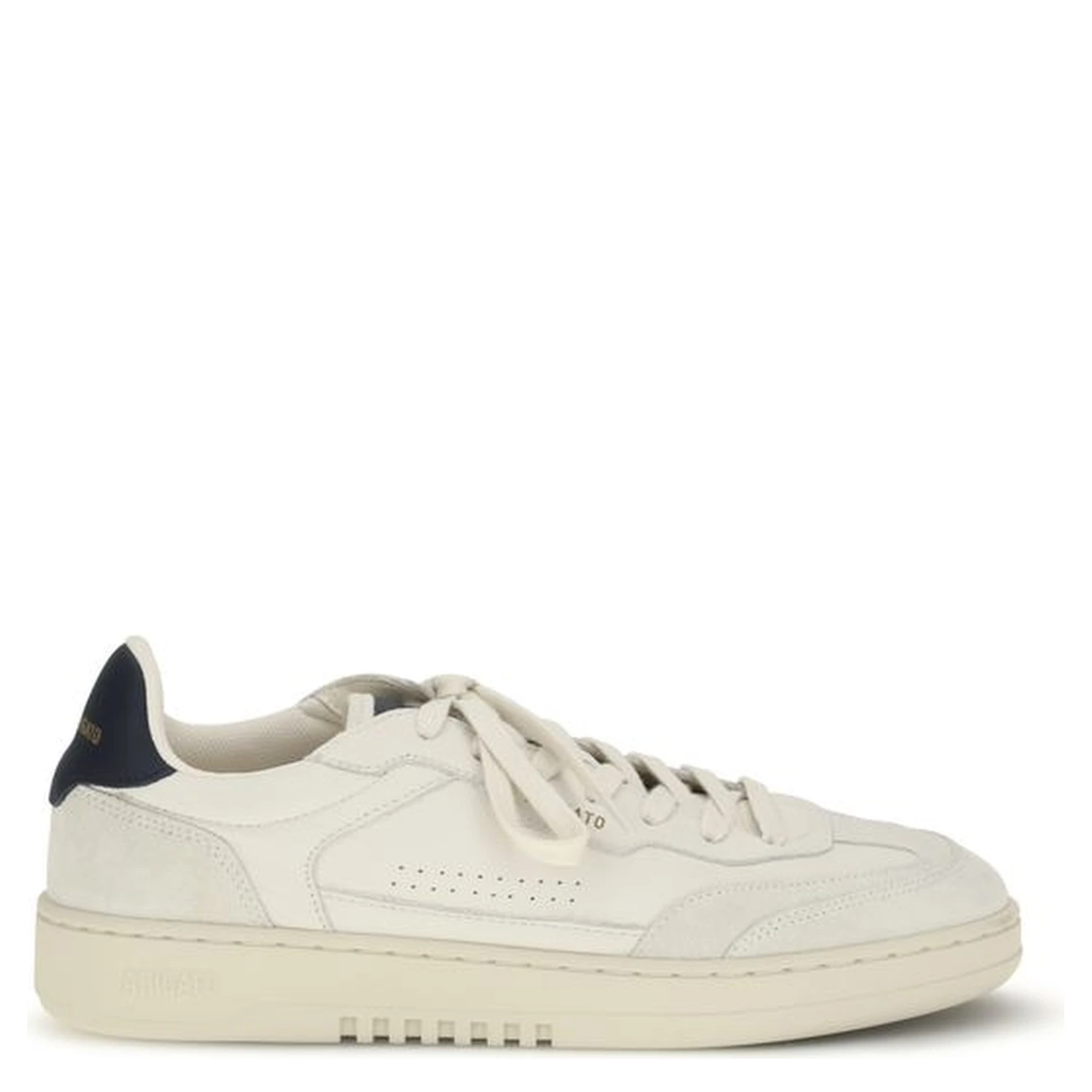White Calf Leather Bos Taurus Athletic Sneakers