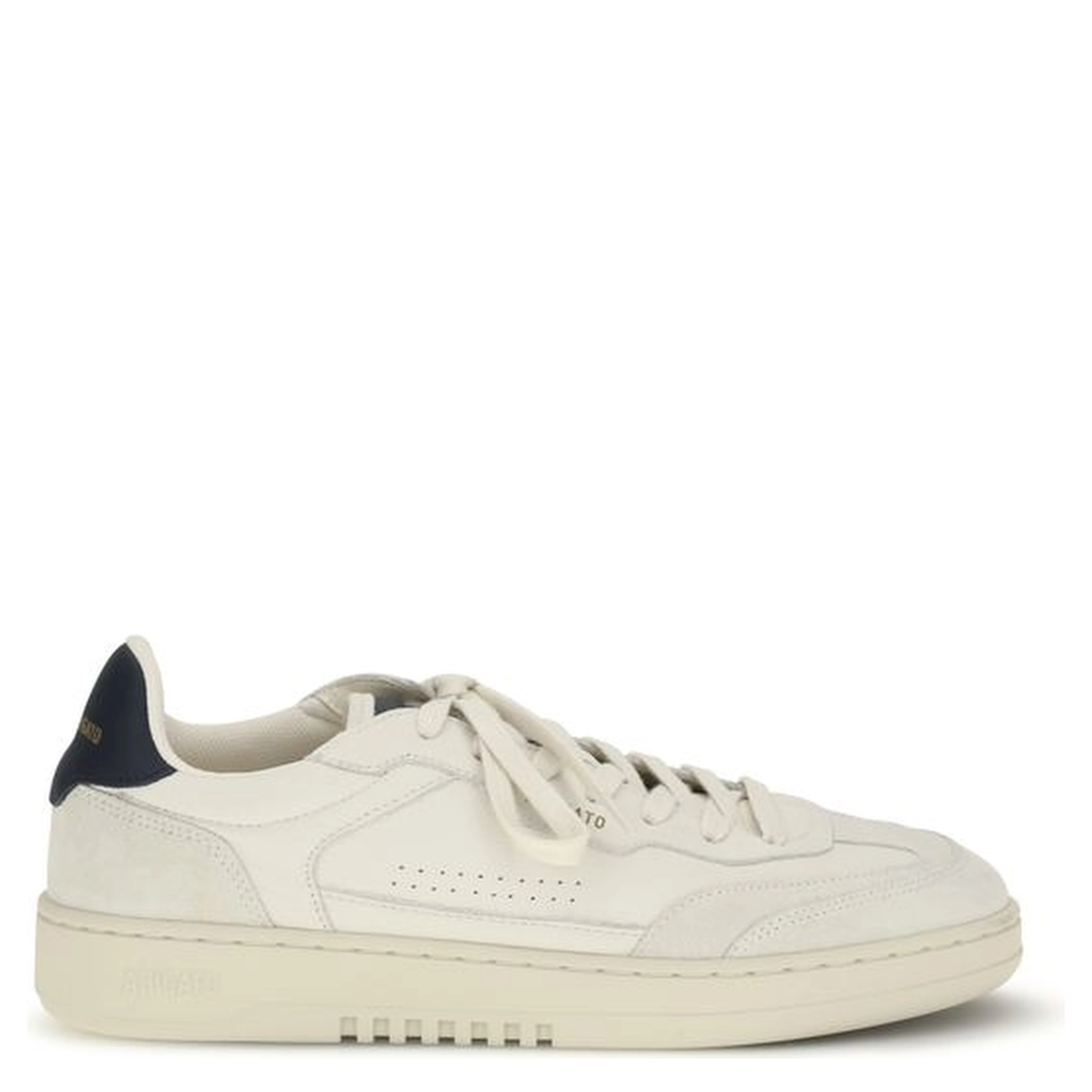 White Calf Leather Bos Taurus Athletic Sneakers