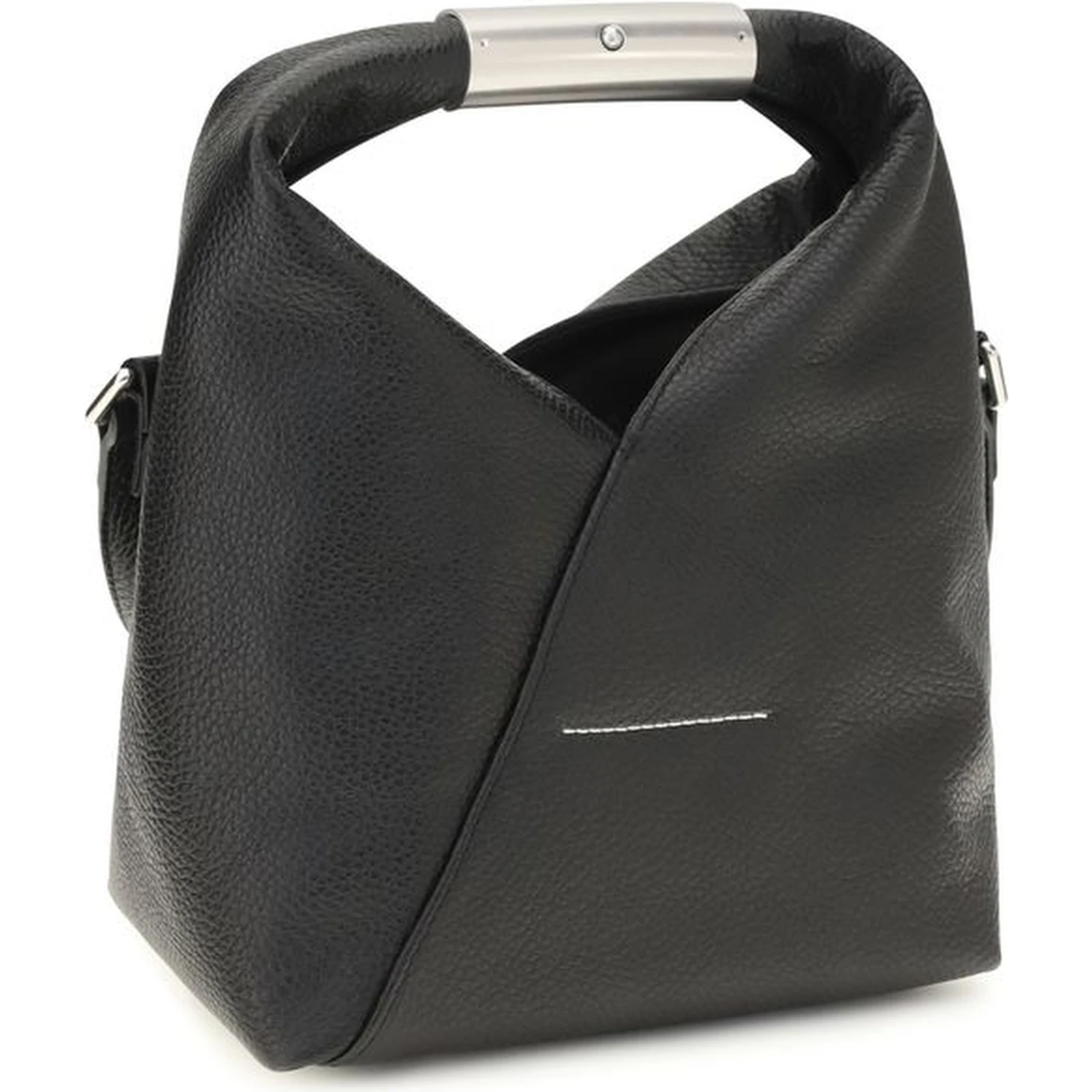 Black Calf Leather Bos Taurus Shoulder Bag