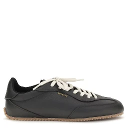 Black Calf Leather Bos Taurus Athletic Sneakers