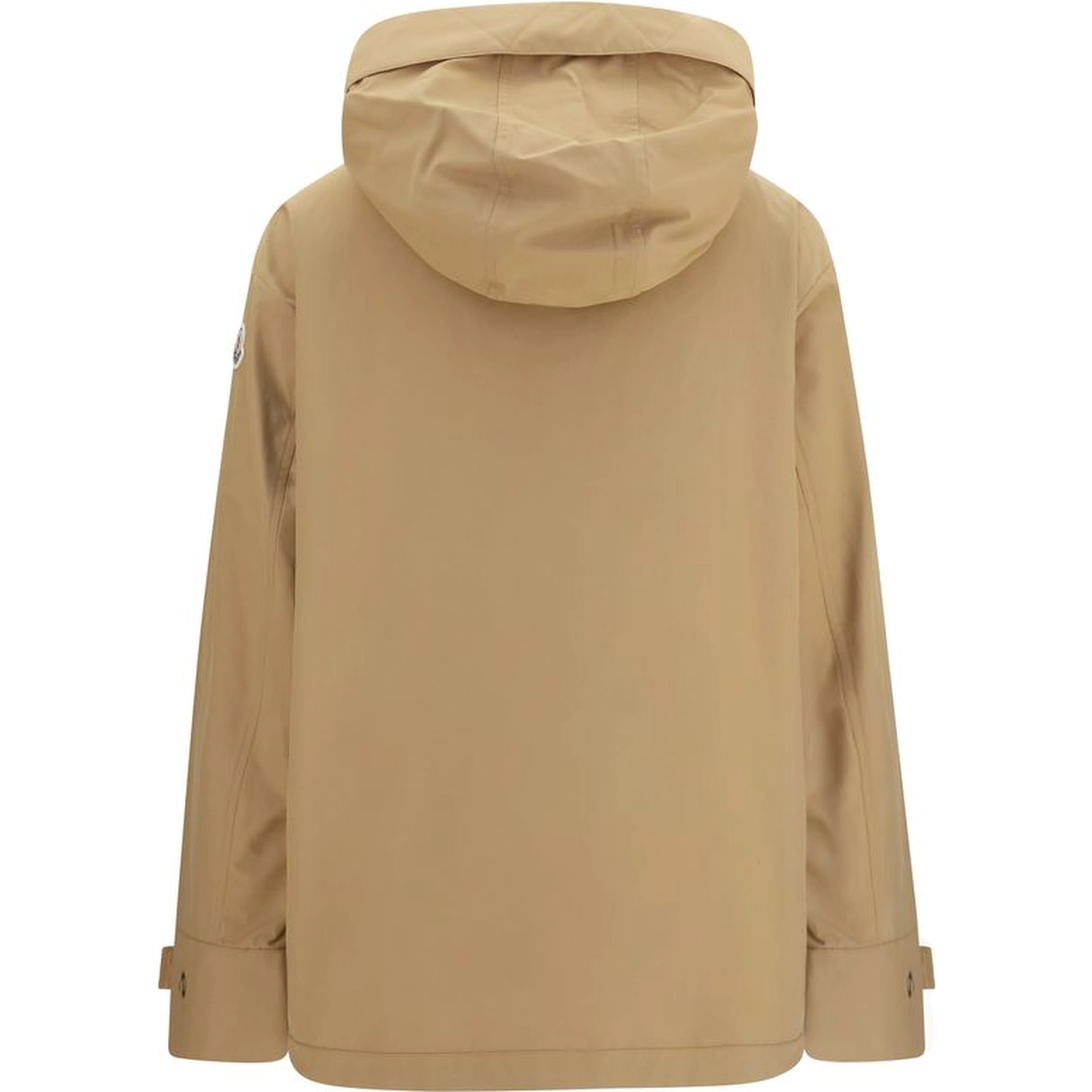 Beige Polyamide Shell Jacket