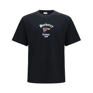 Black Cotton T-Shirt
