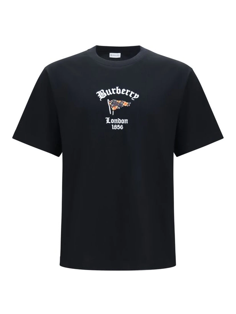 Black Cotton T-Shirt