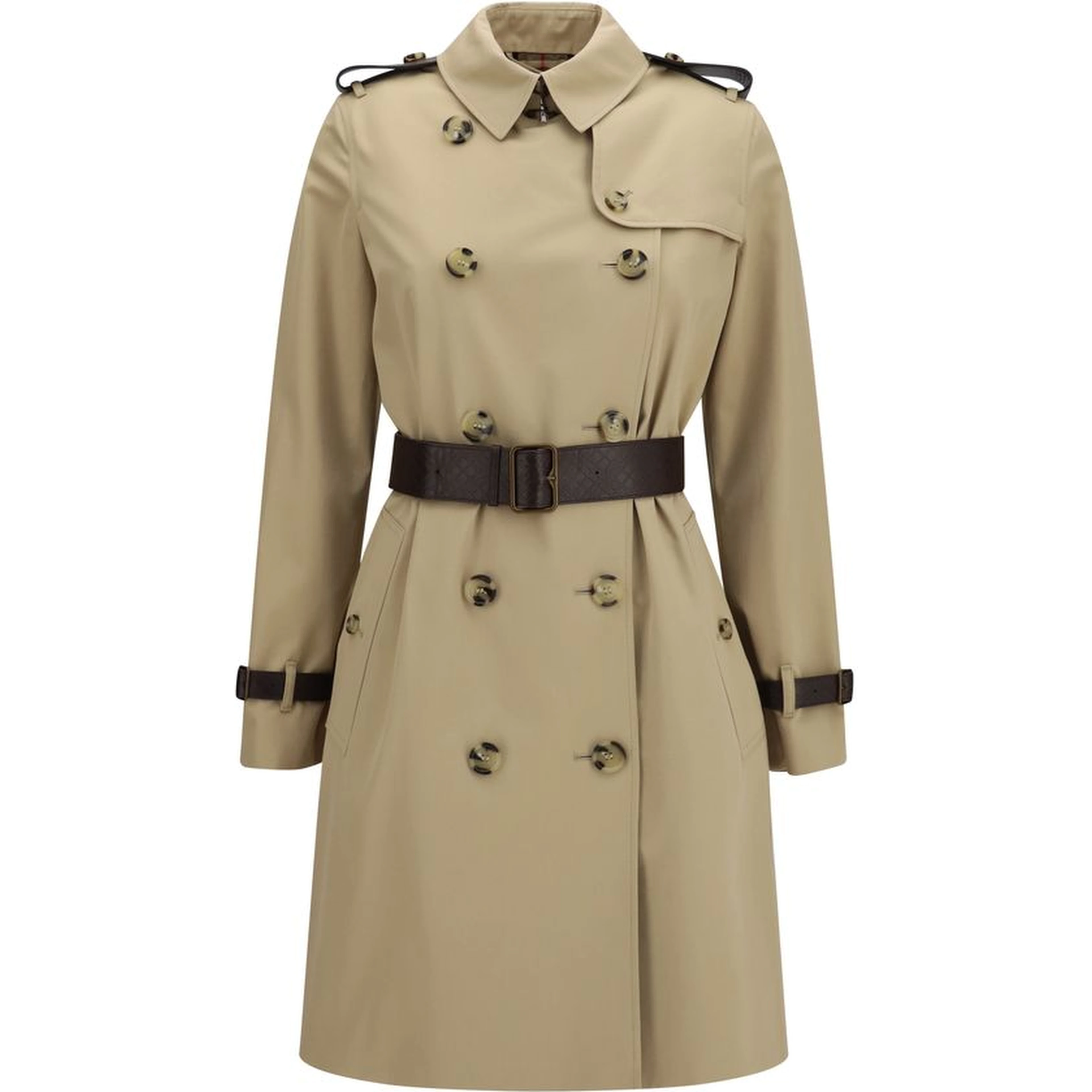 Beige Cotton Coat