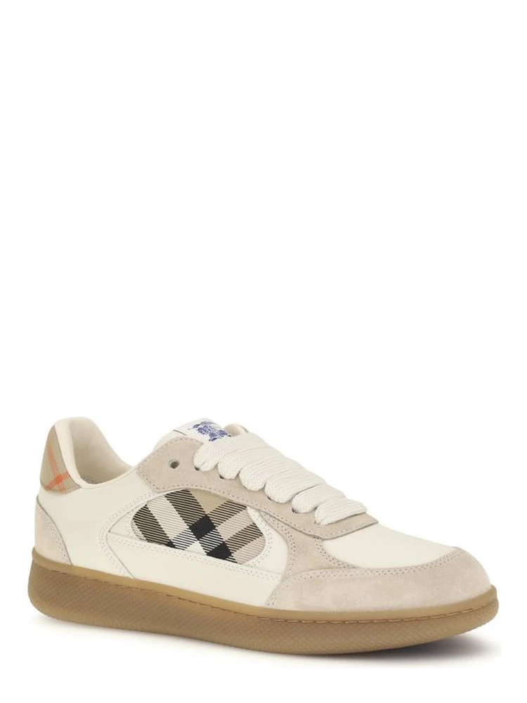Beige Calf Leather Bos Taurus Sneakers alternative