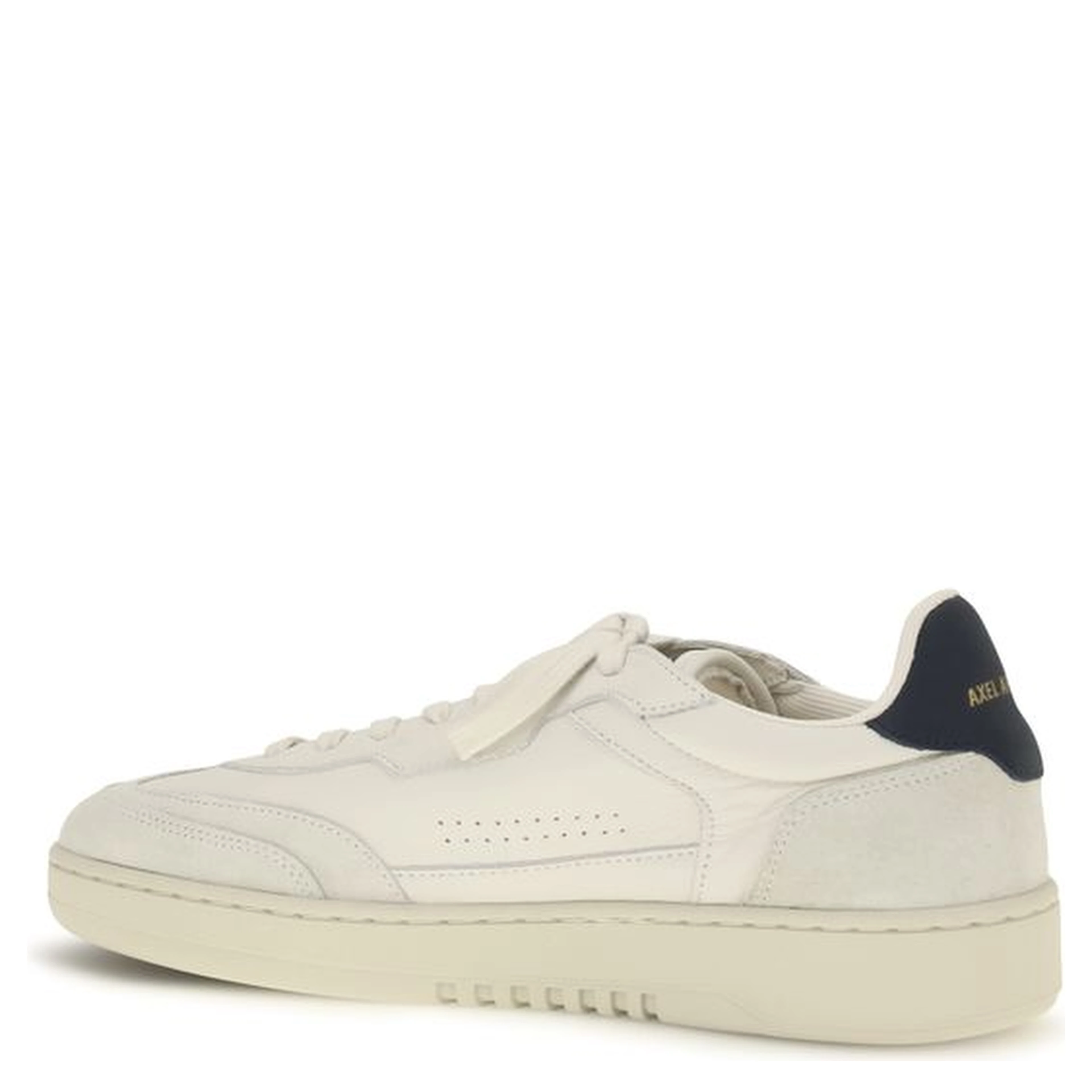 White Calf Leather Bos Taurus Athletic Sneakers