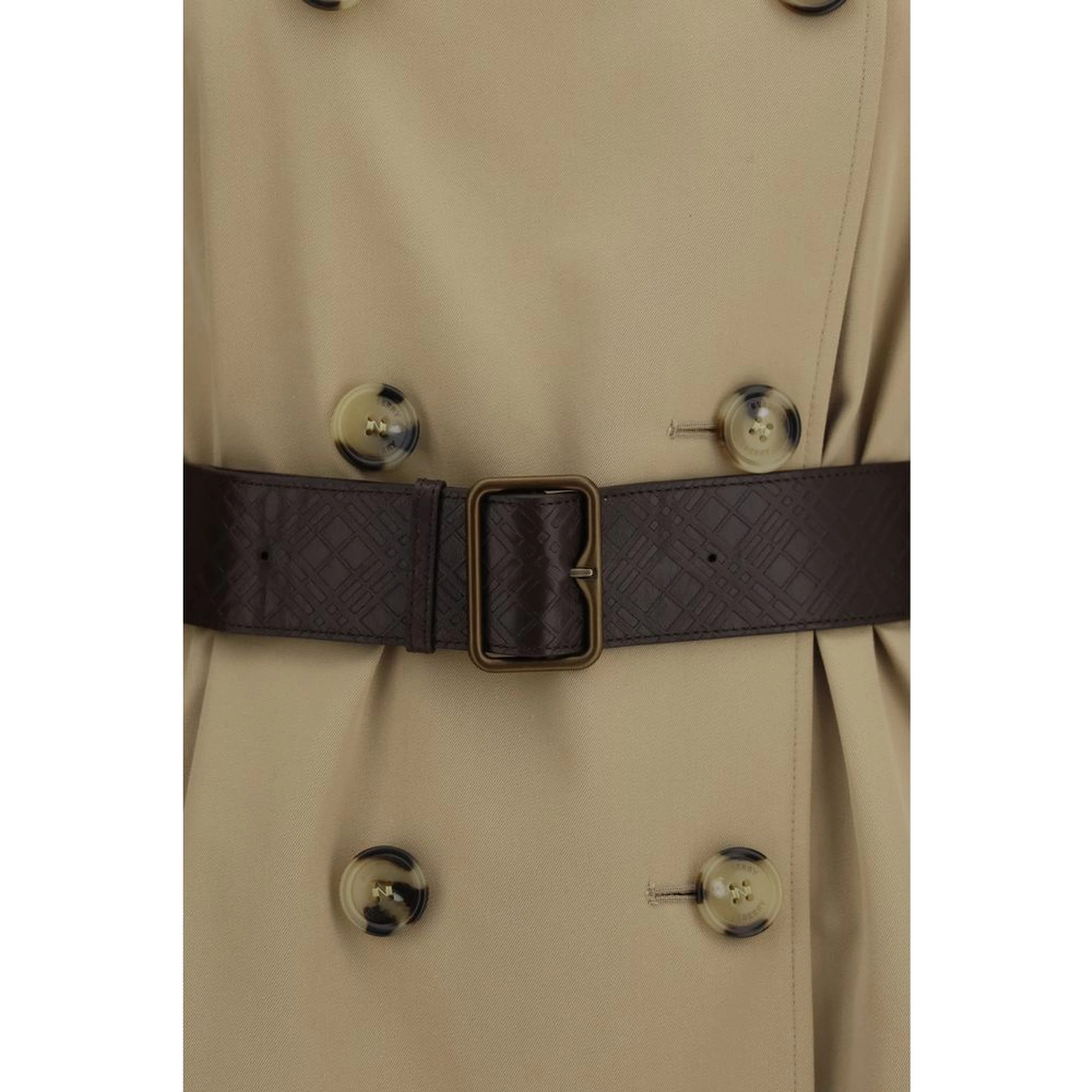 Beige Cotton Coat