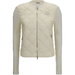 Beige Polyamide Cardigan