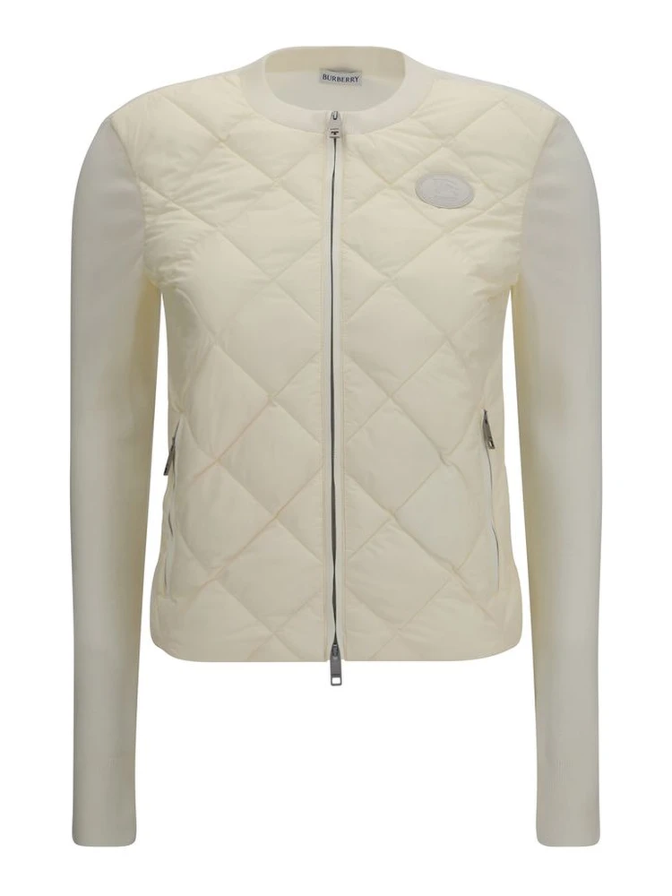 Beige Polyamide Cardigan