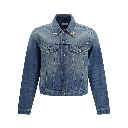 Blue Cotton Denim Jacket