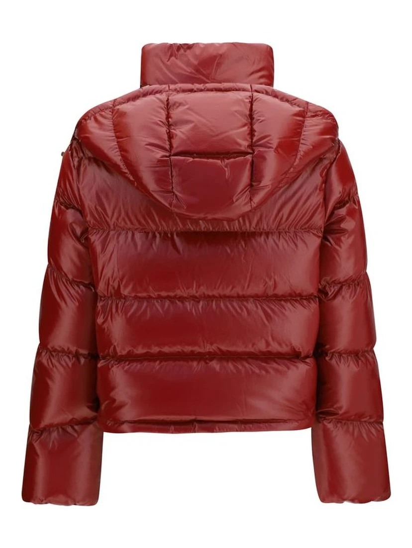 Multicolor Goose Down Full-Length Jacket