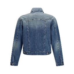 Blue Cotton Denim Jacket