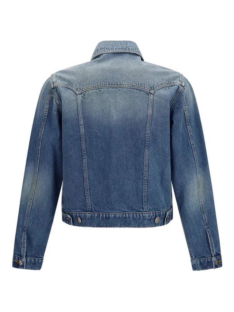Blue Cotton Denim Jacket alternative