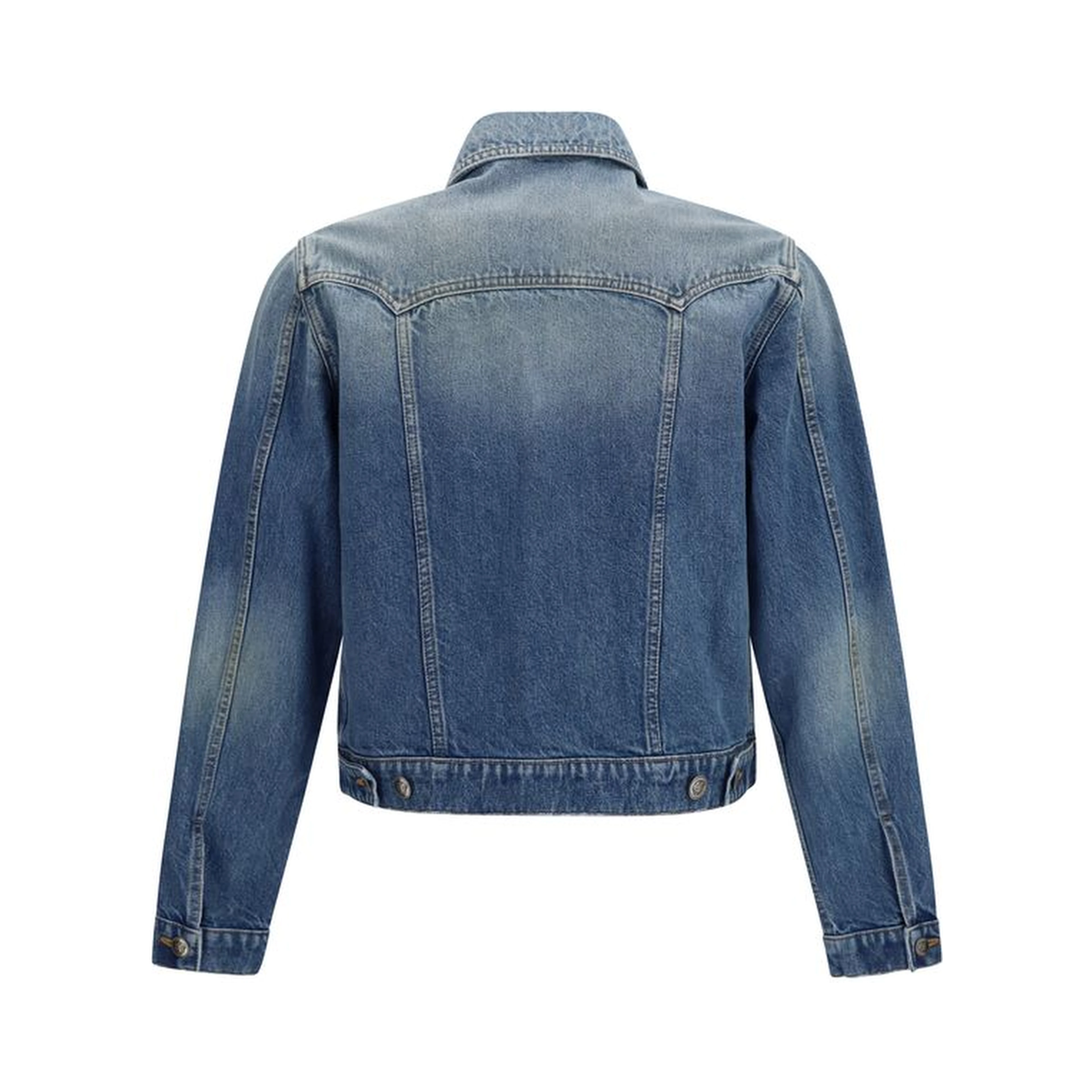 Blue Cotton Denim Jacket