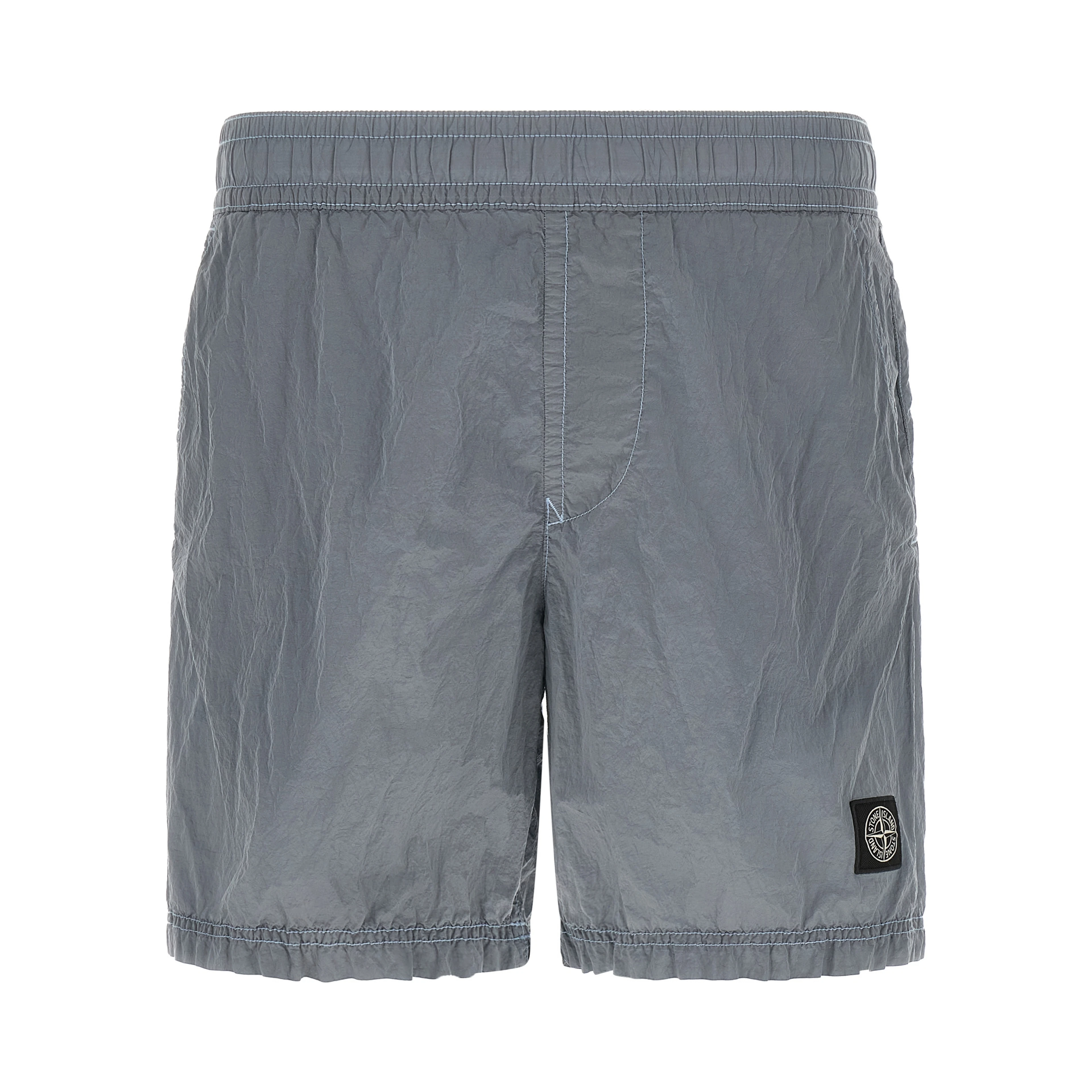 Gray Polyamide Swim Shorts