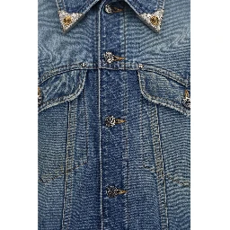 Blue Cotton Denim Jacket