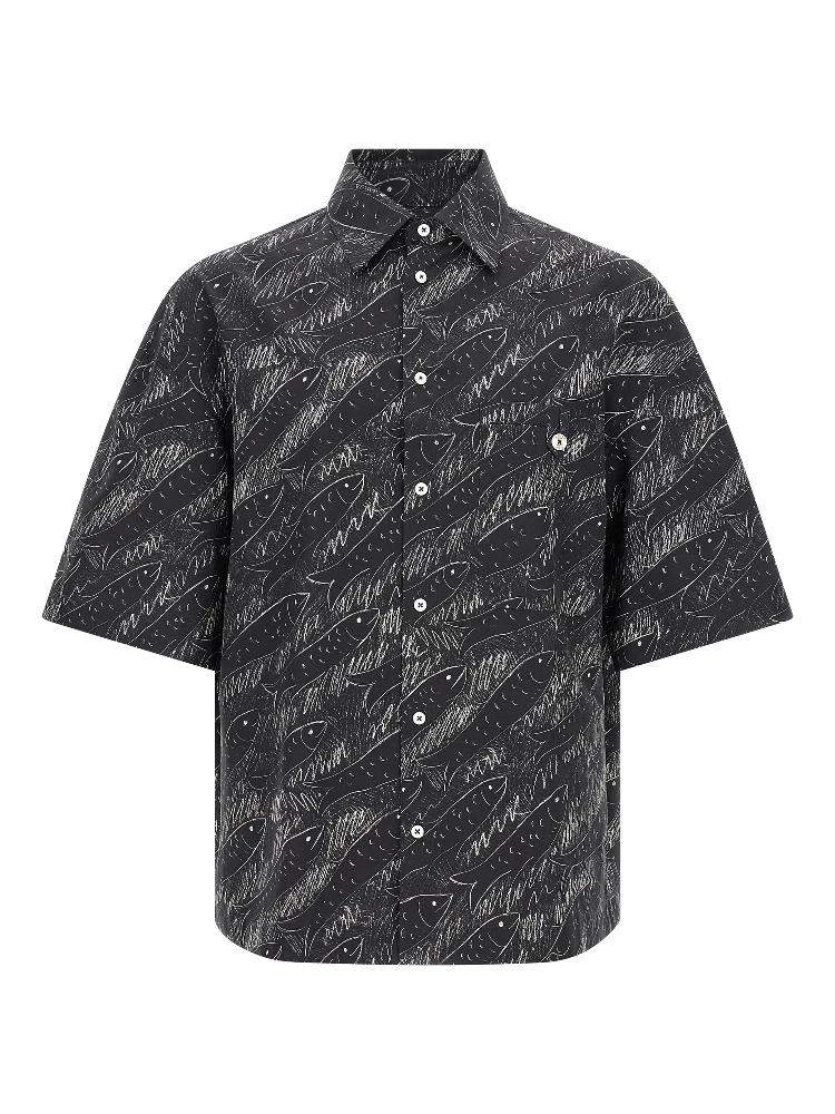 Black Cotton Blouse