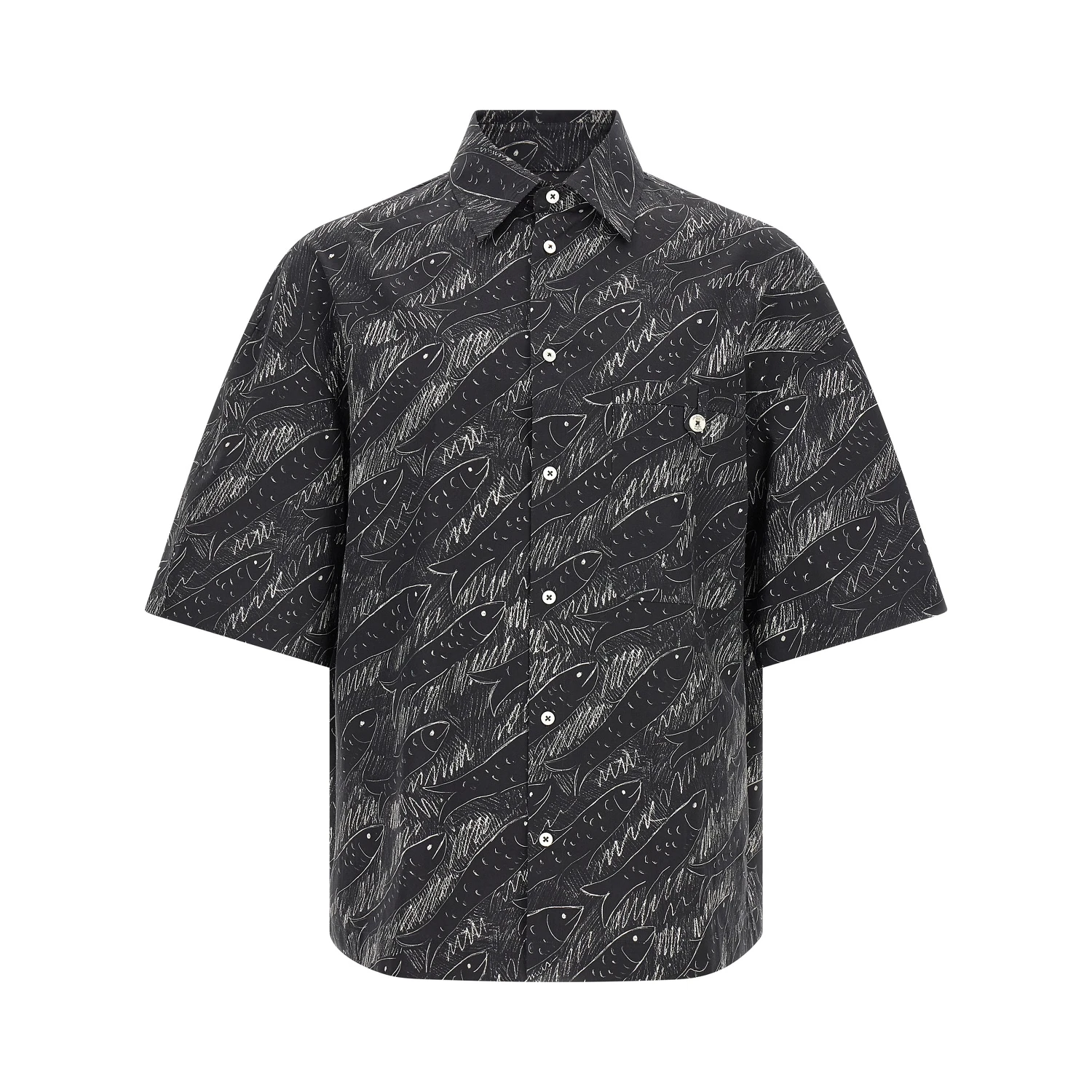 Black Cotton Blouse