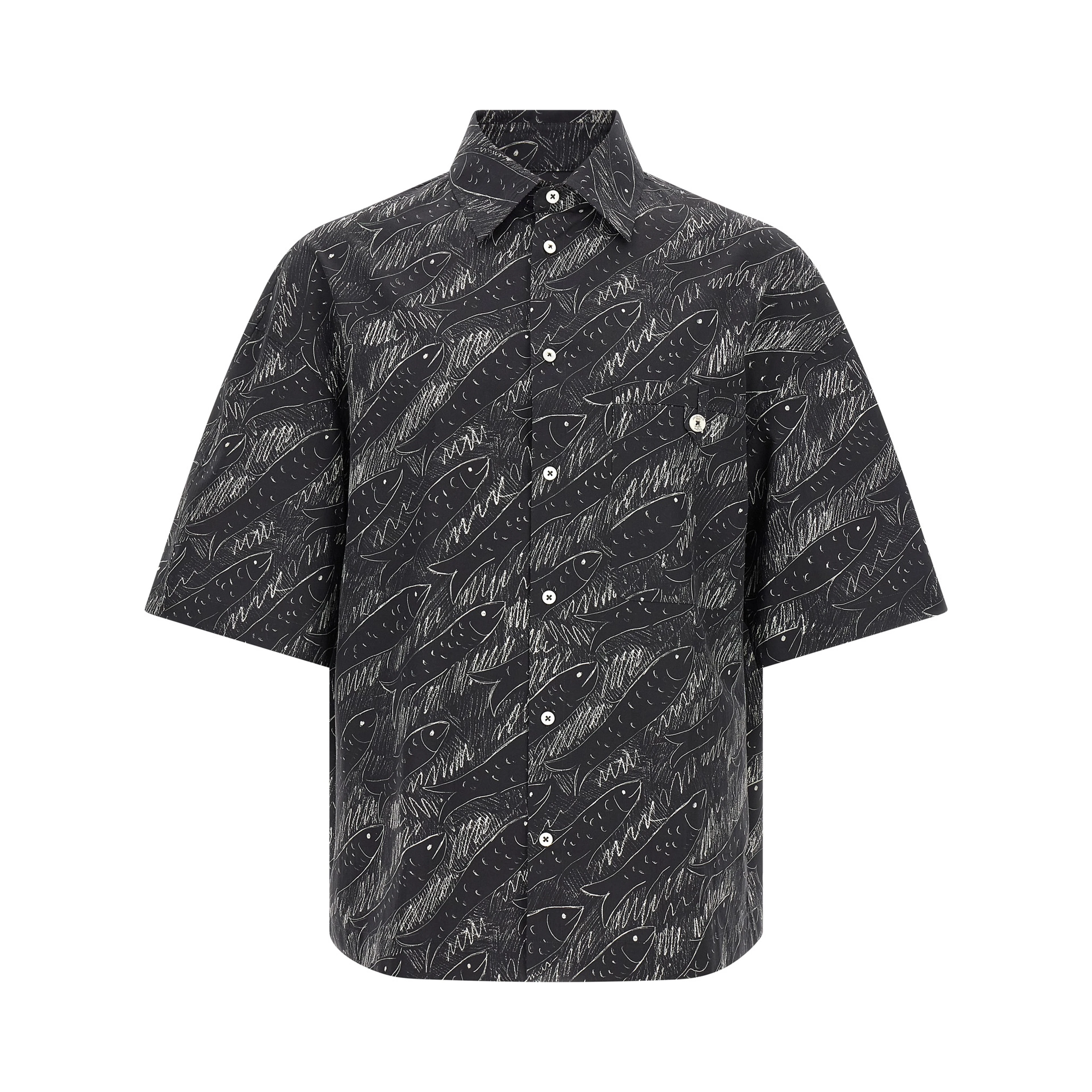 Black Cotton Blouse