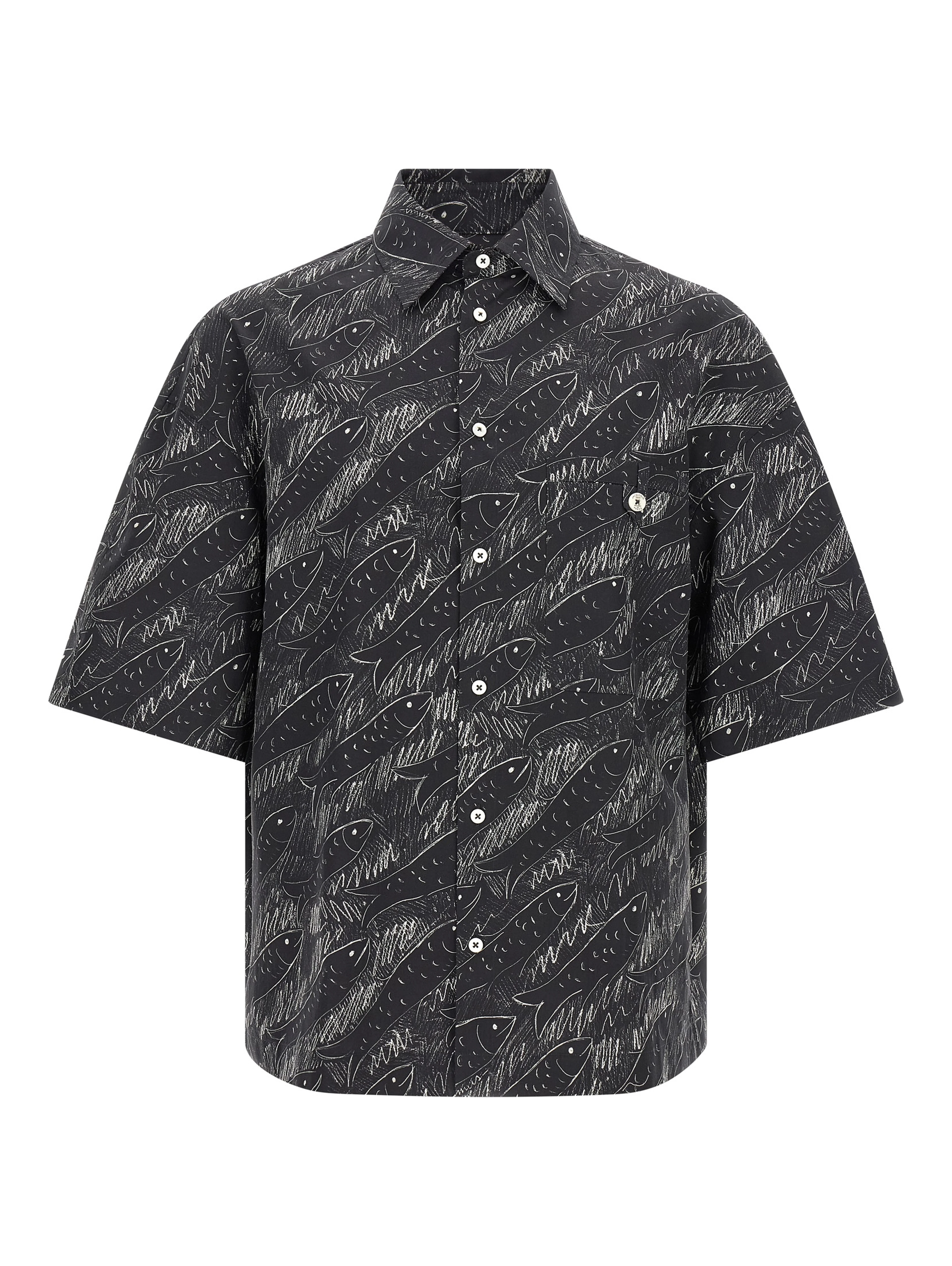 Black Cotton Blouse