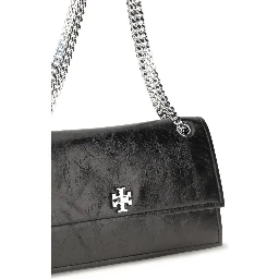Black Suede Leather Shoulder Bag