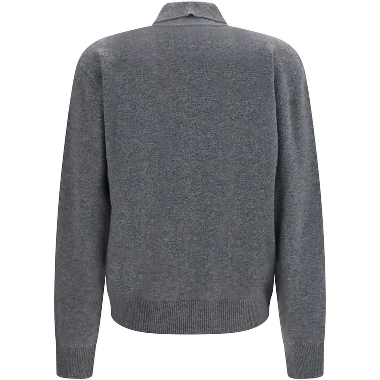 Gray Polyamide Polo Shirt
