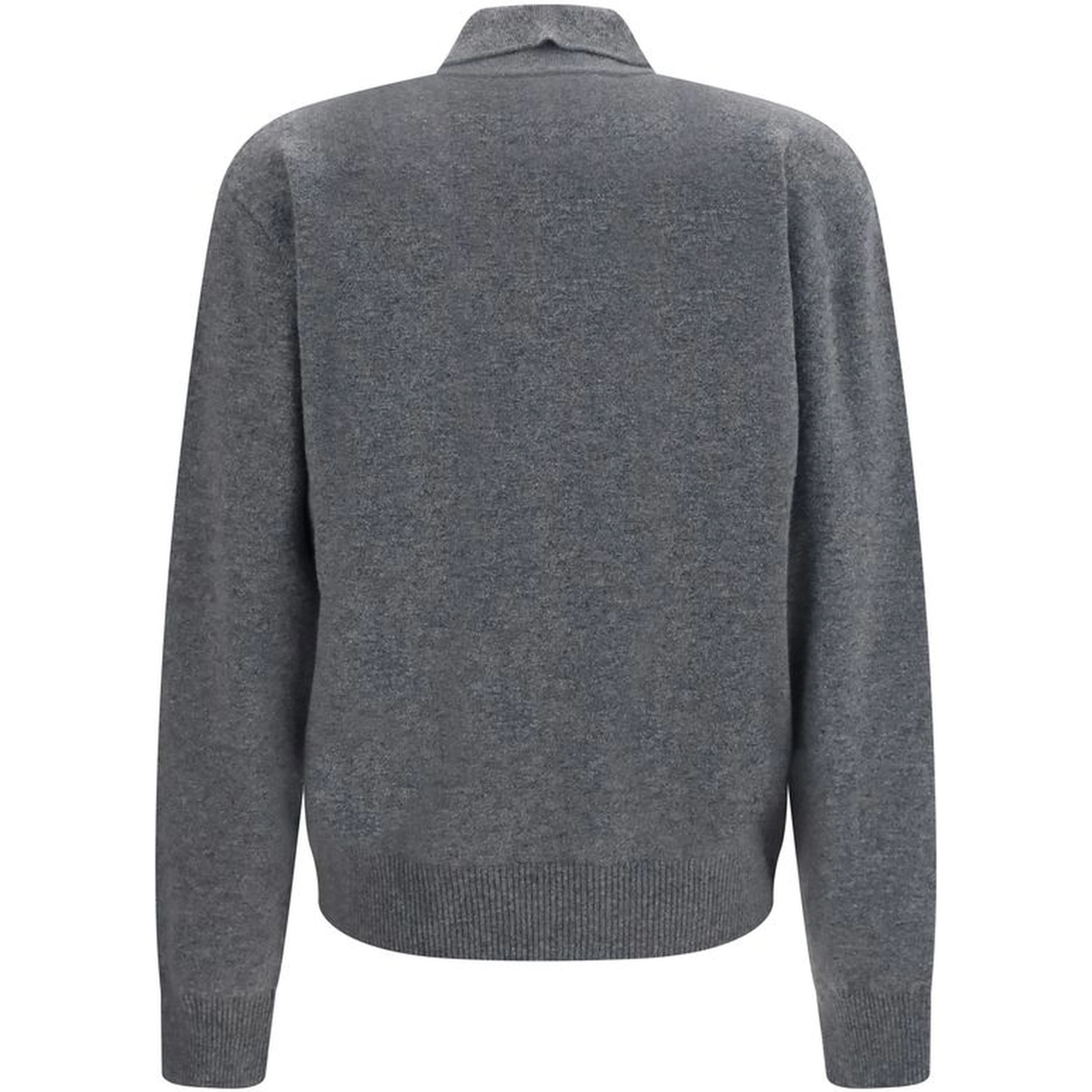Gray Polyamide Polo Shirt