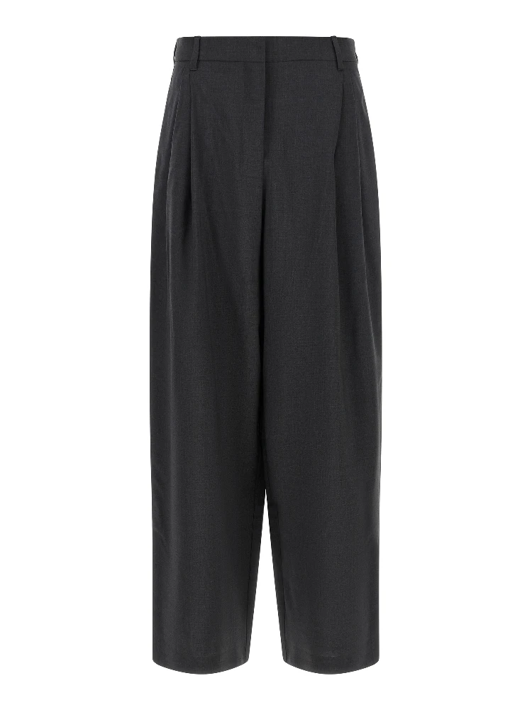 Gray Wool Dress Pants