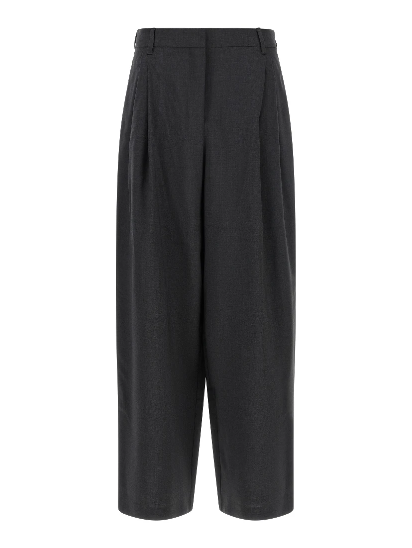 Gray Wool Dress Pants