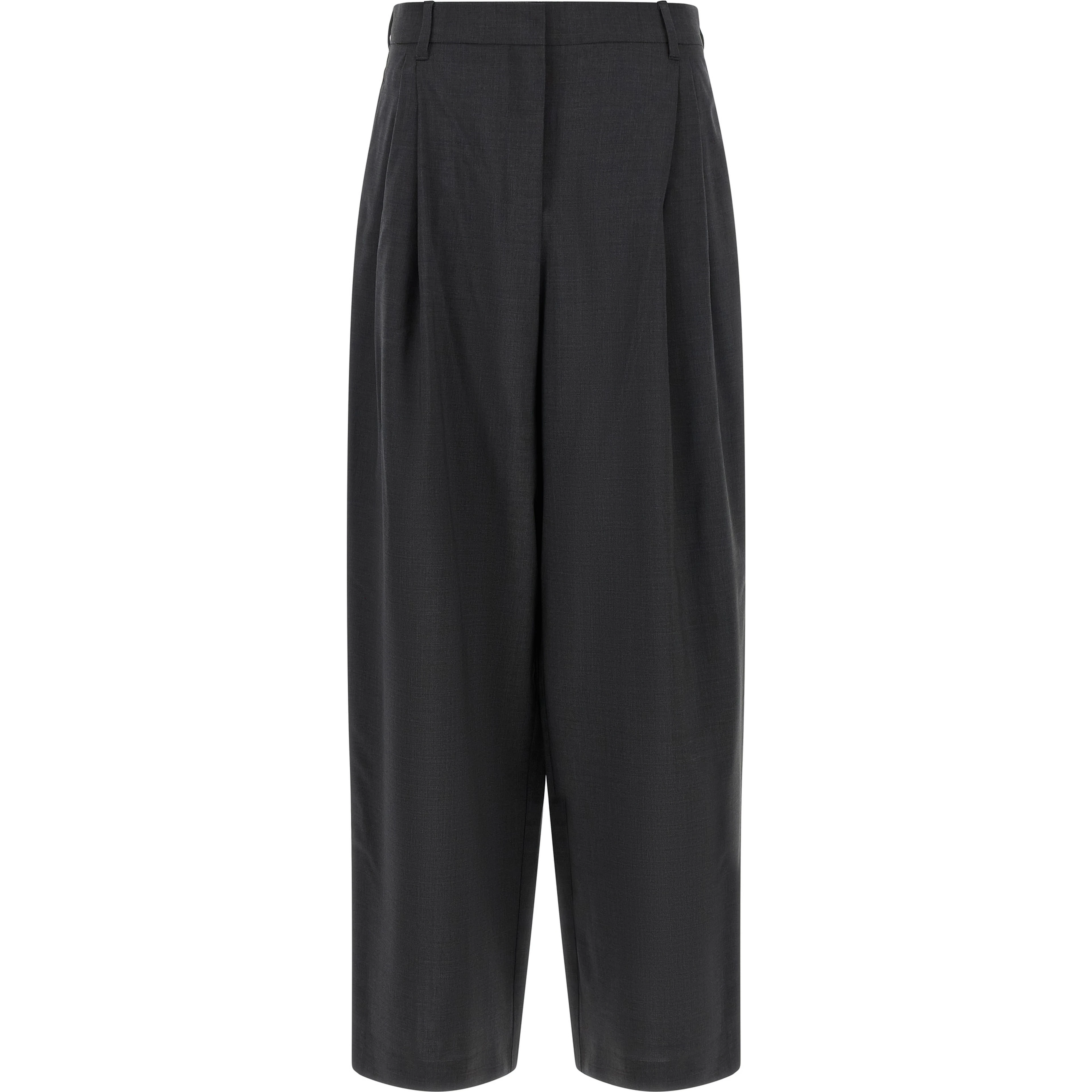 Gray Wool Dress Pants