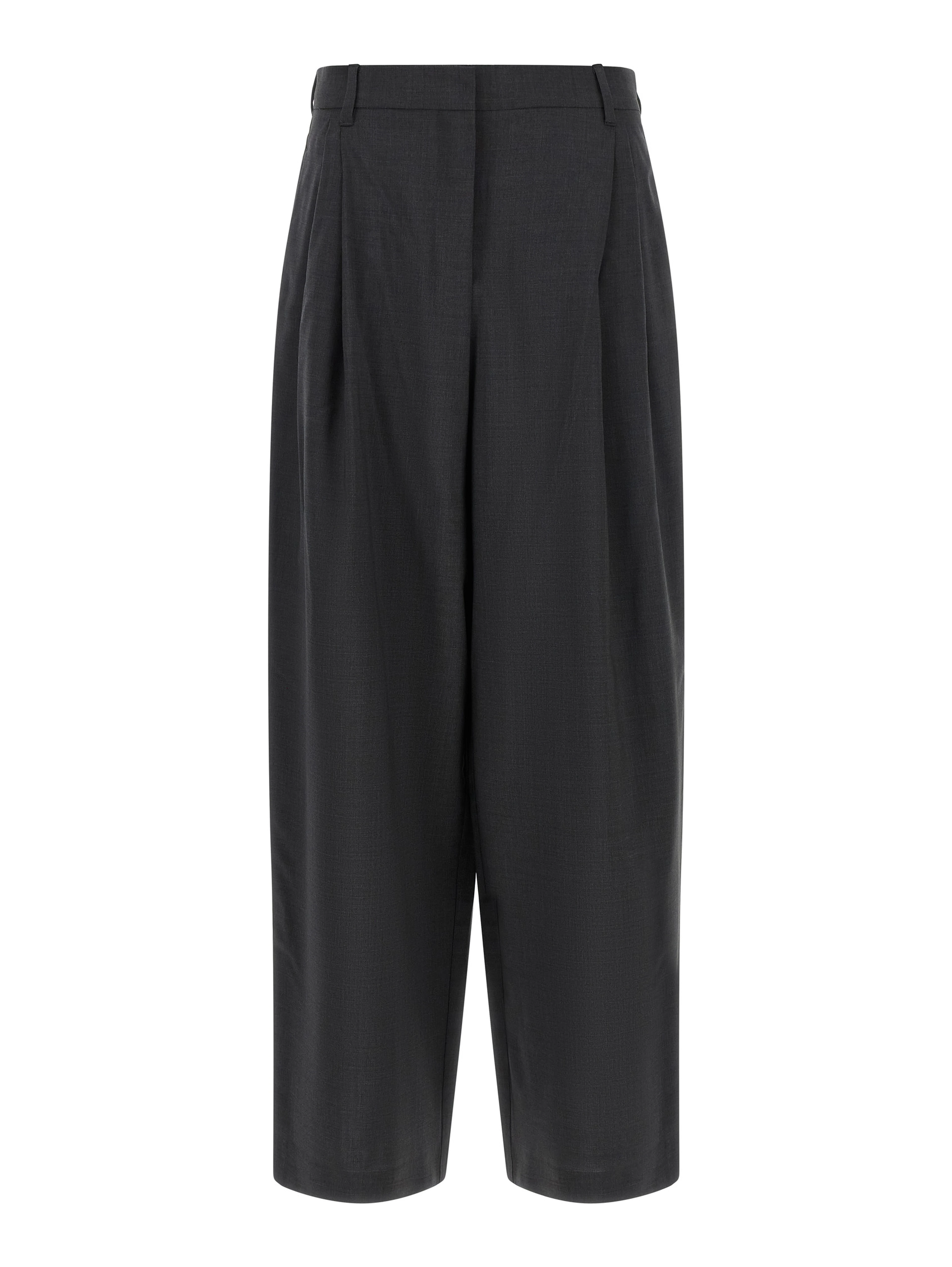 Gray Wool Dress Pants