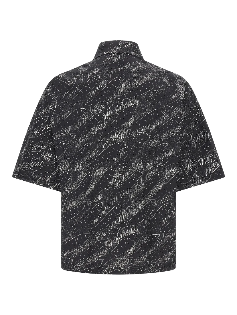 Black Cotton Blouse