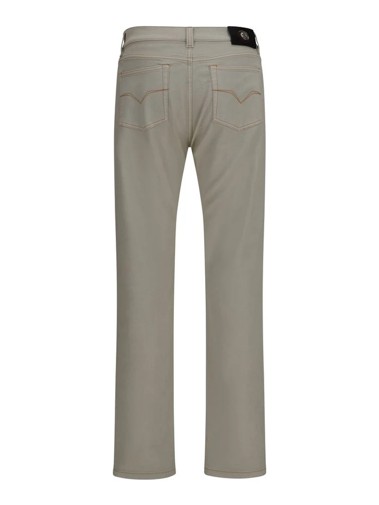 Beige Cotton Tapered Jeans alternative