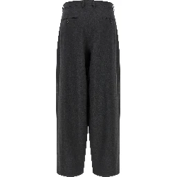 Gray Wool Dress Pants
