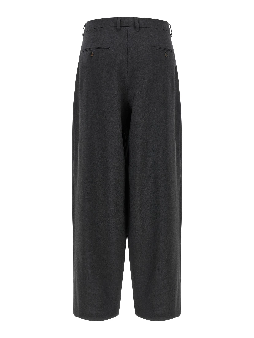 Gray Wool Dress Pants