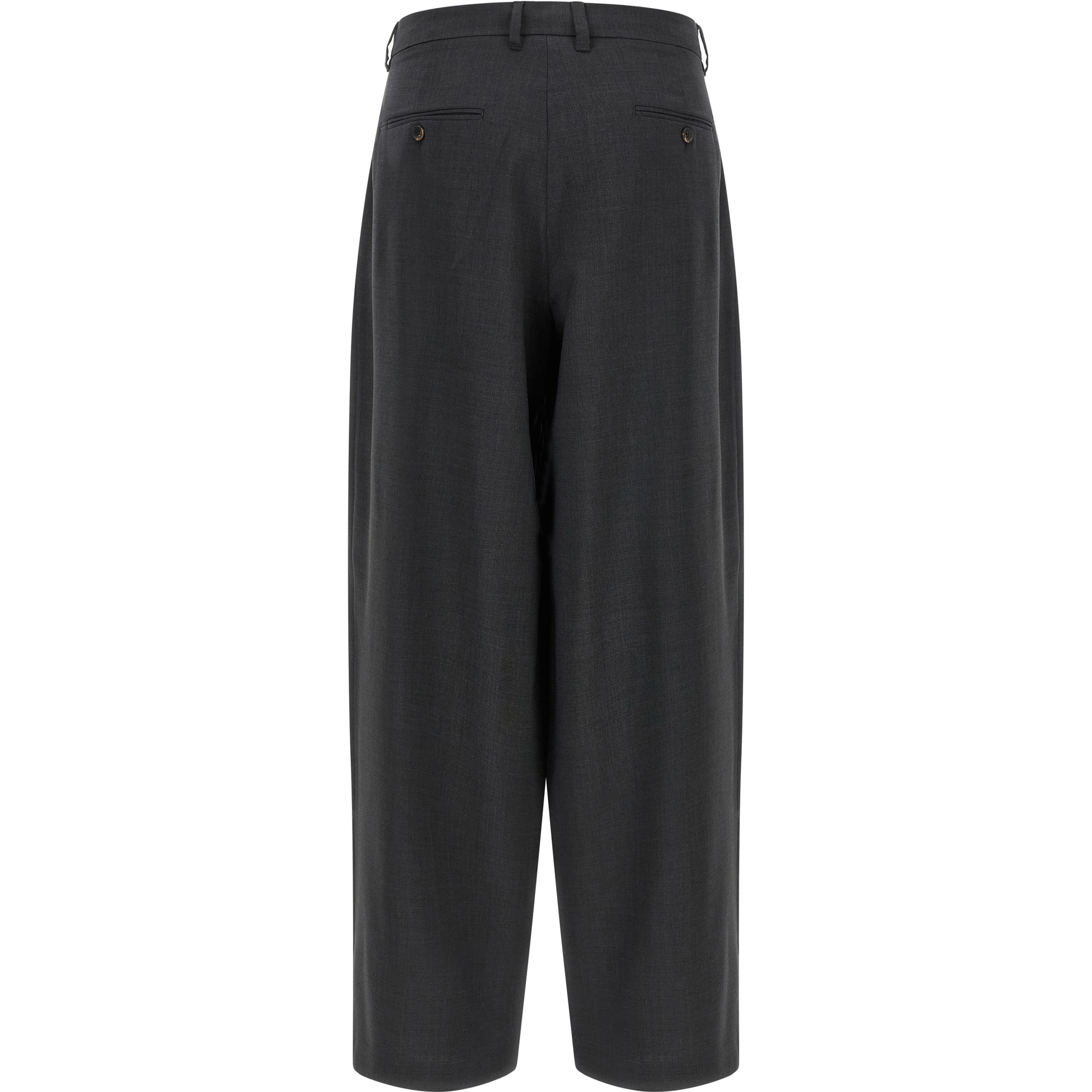 Gray Wool Dress Pants