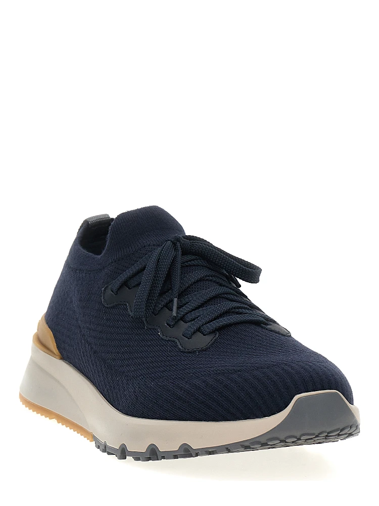 Blue Wool Athletic Sneakers alternative