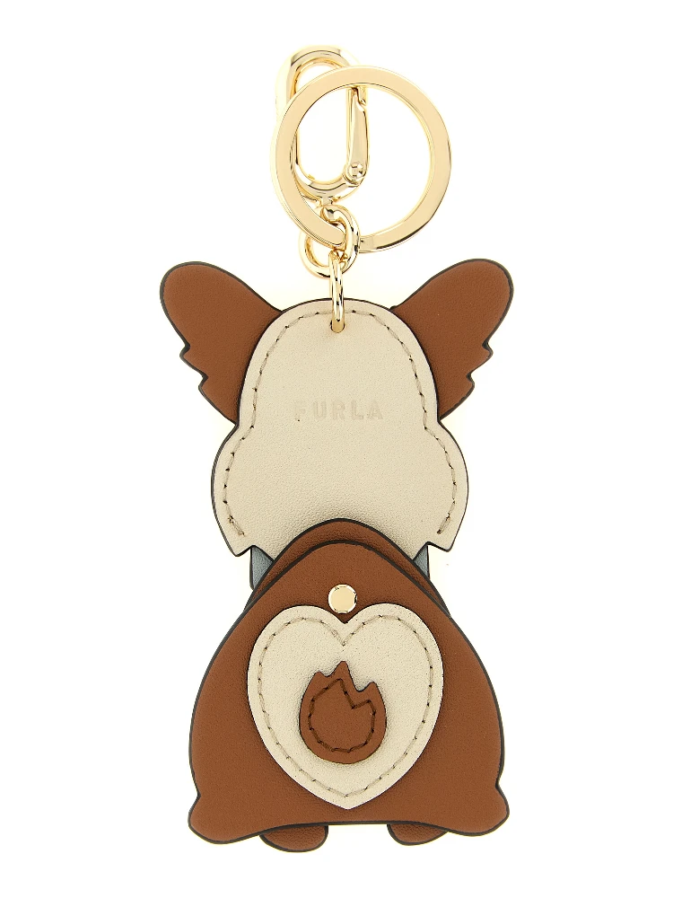Brown Leather Keychain alternative