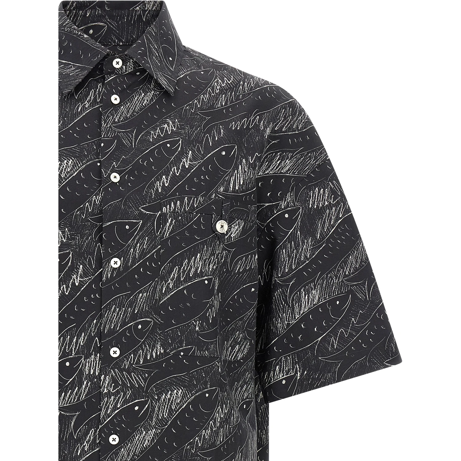 Black Cotton Blouse