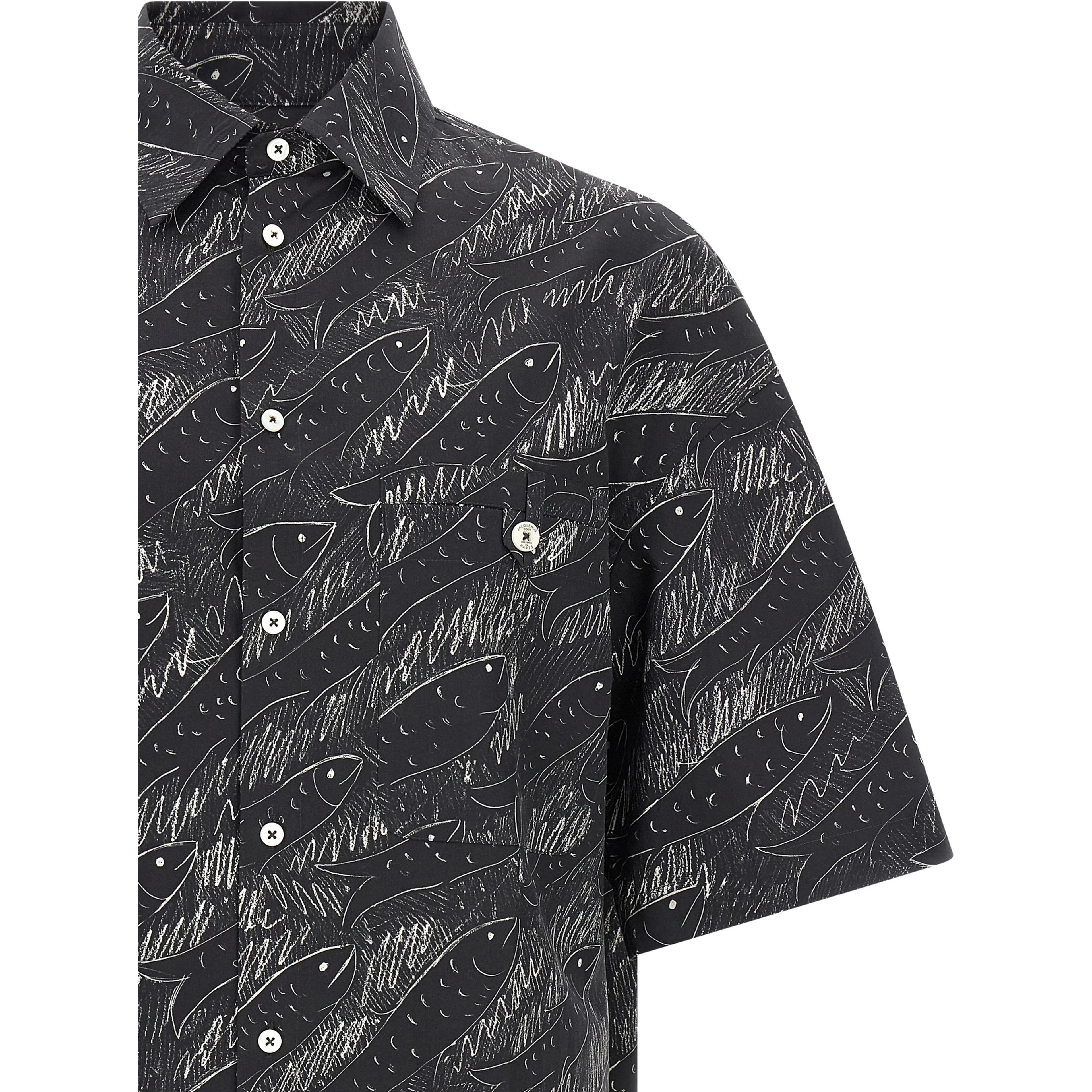Black Cotton Blouse