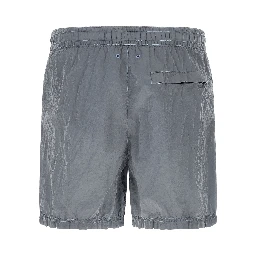 Gray Polyamide Swim Shorts