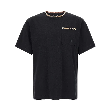 Black Cotton T-Shirt