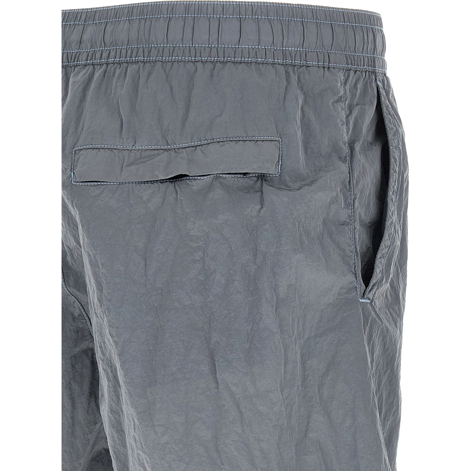 Gray Polyamide Swim Shorts