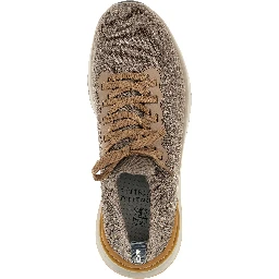 Gray Wool Low Top Sneakers