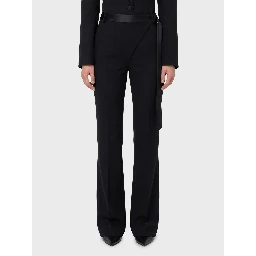 Tuxedo trousers in virgin wool