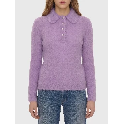 Dreamy Lavander polo-style pullover
