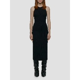 Sculptural midi dress