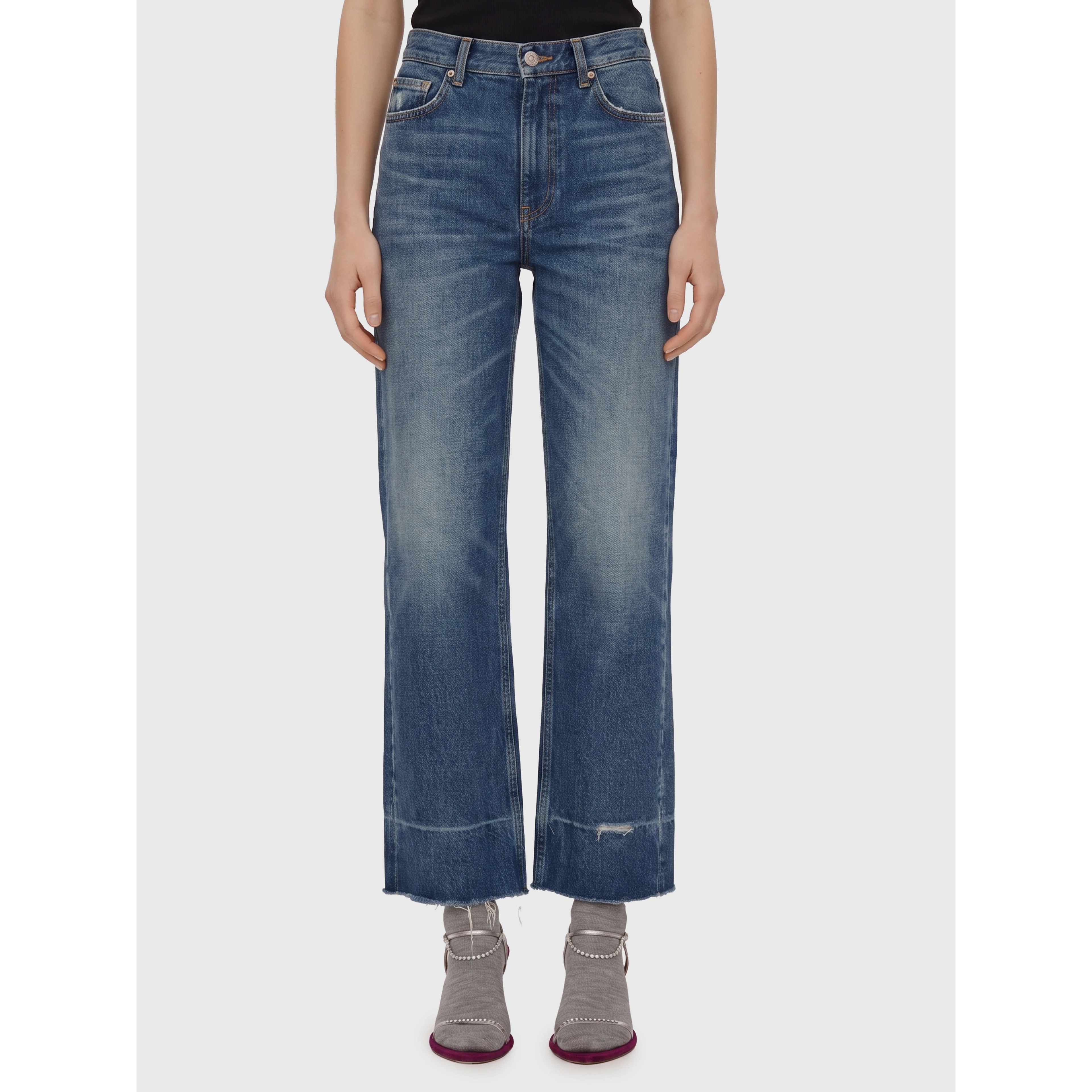 Bootcut denim jeans