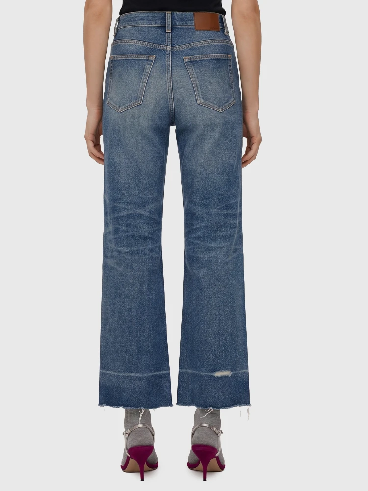 Bootcut denim jeans alternative